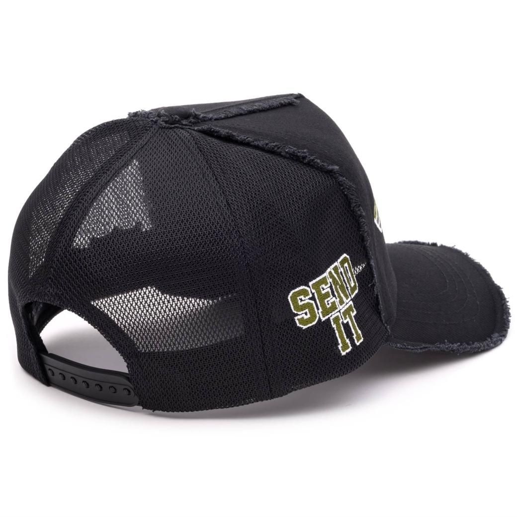 YKD-444WING BLK BLK WHT