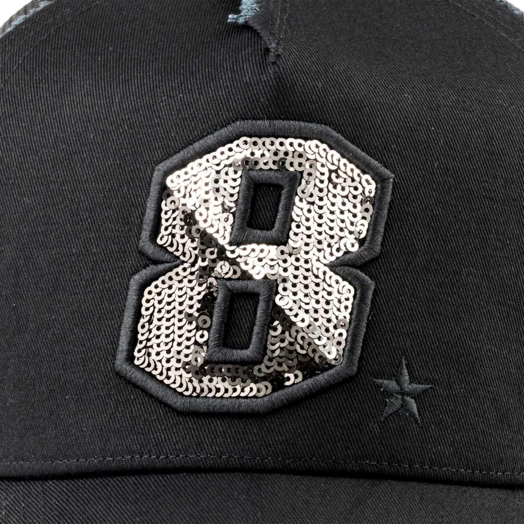 YK3DSP-8★ BLK BLK SIL