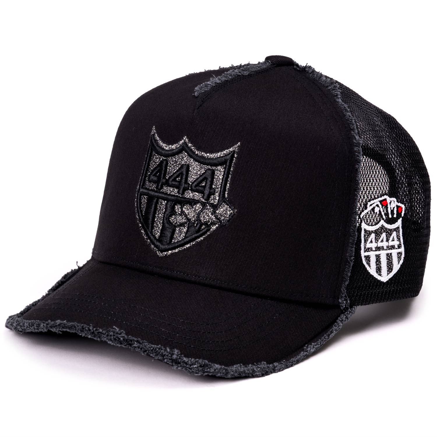 YK3D-444CARDS  BLK BLK GRY