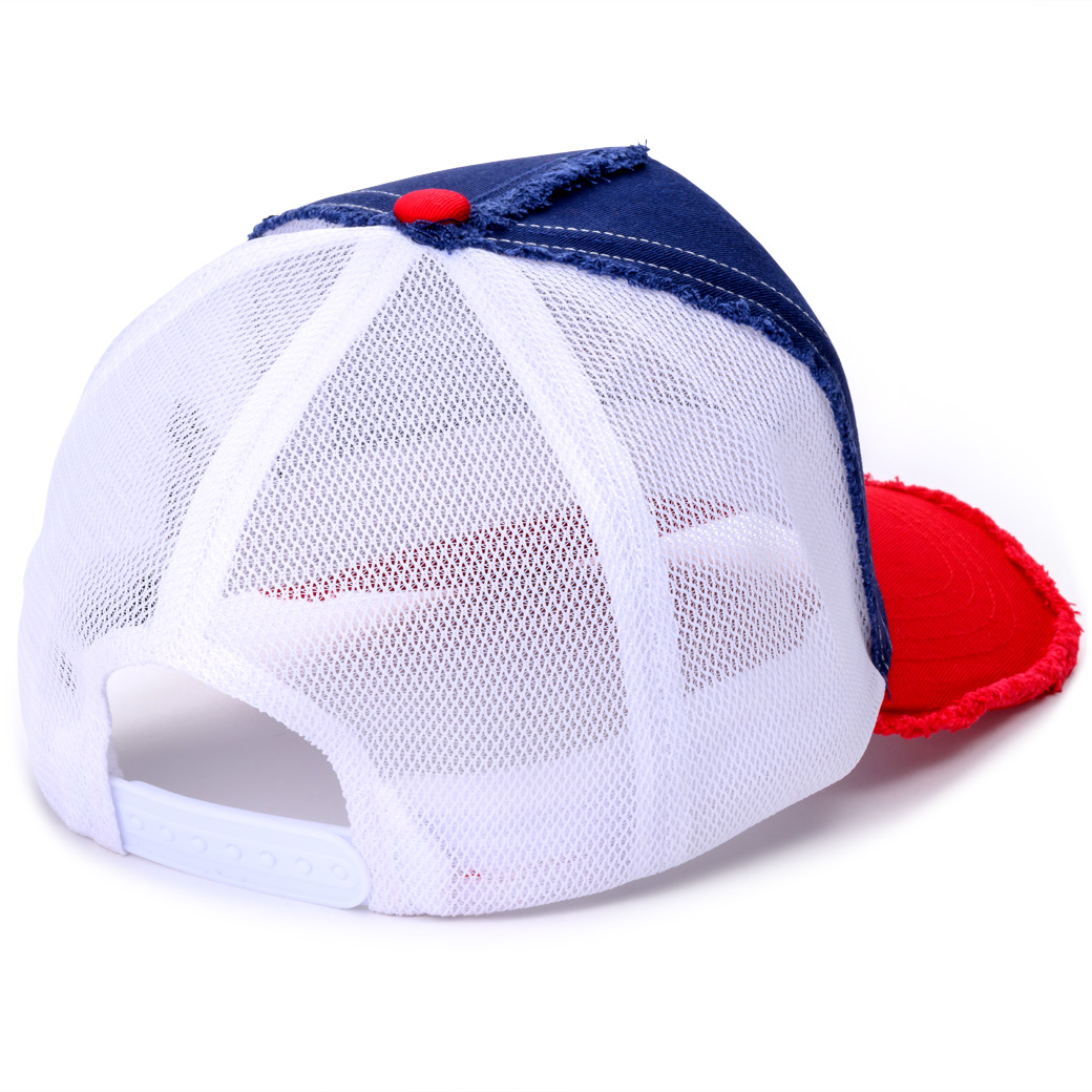 YK3DSP-444-20  RED/NVY WHT RED