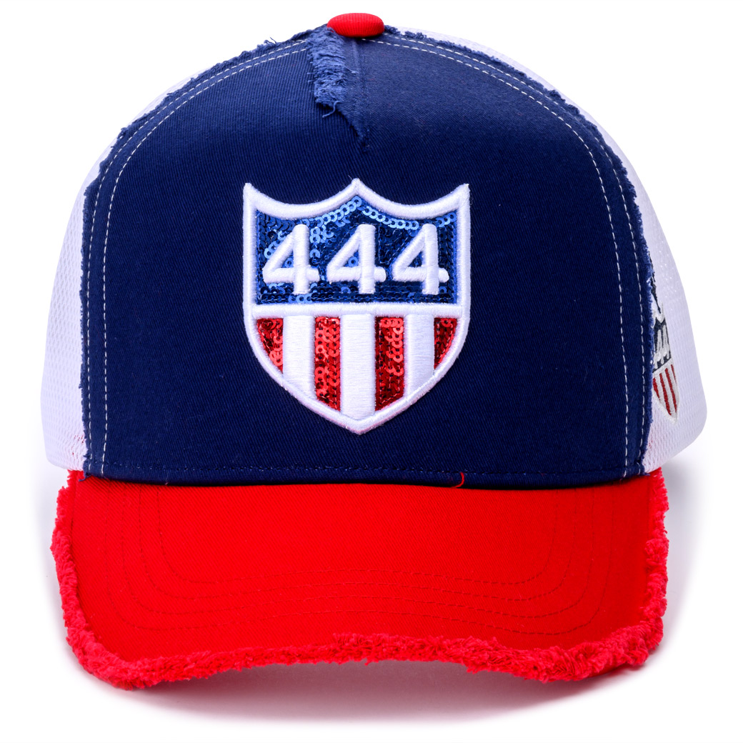 YK3DSP-444-20  RED/NVY WHT RED