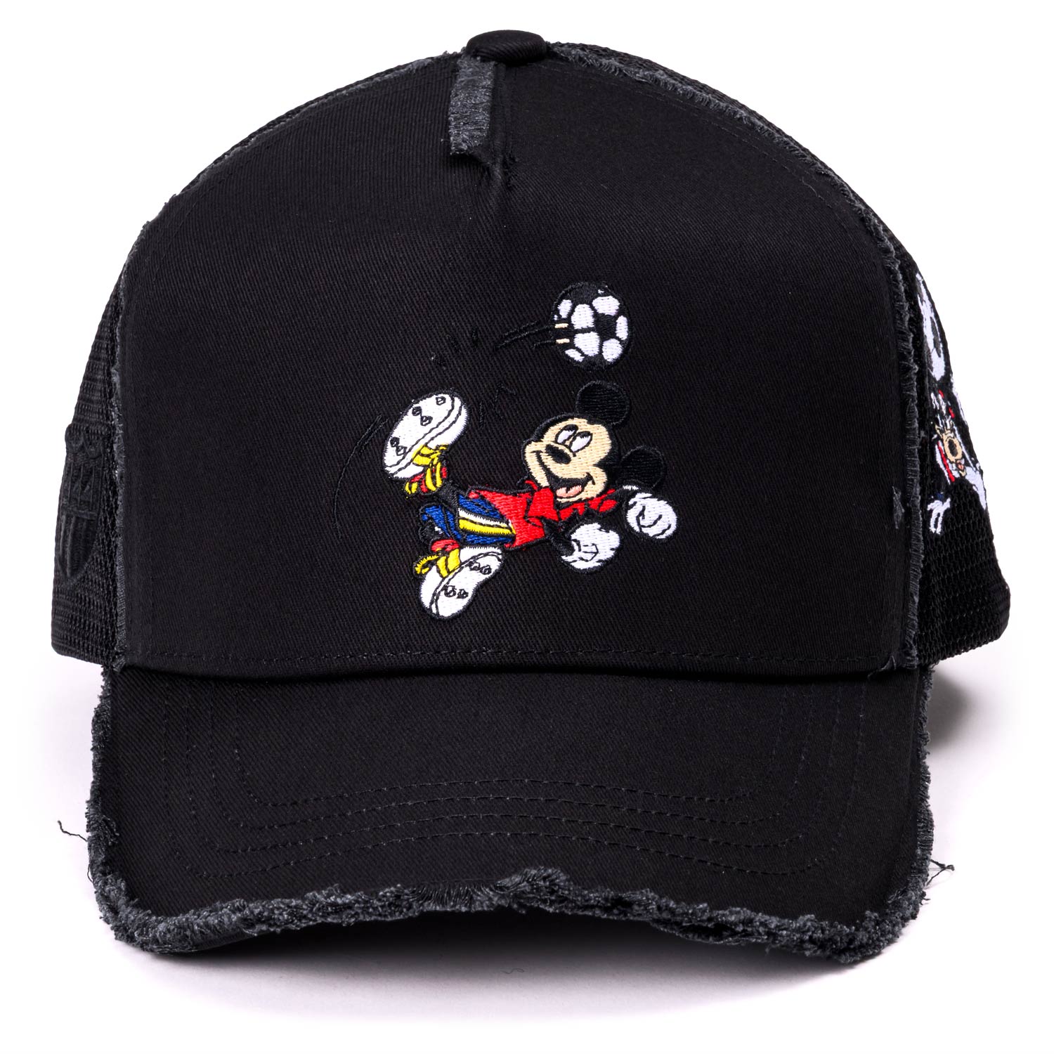 YKD-SOCCER  BLK BLK RED